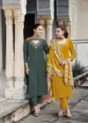 Chitraa Vol 2 By Woodee Rayon Kurti With Bottom Dupatta Exporters In India 